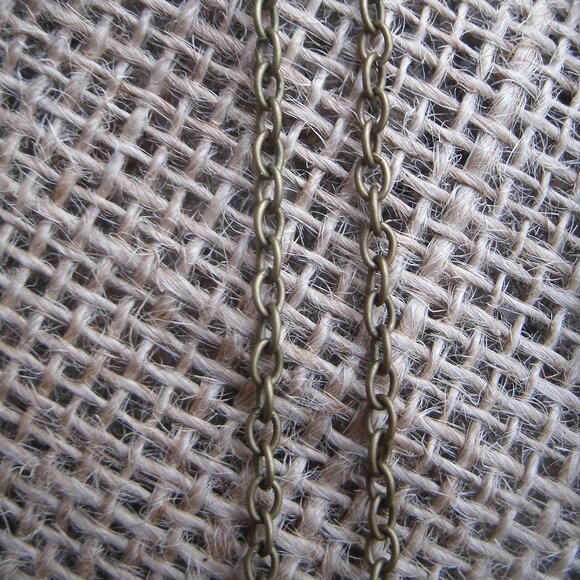 Goddess Symbol Pentacle Glass Cabochon Pendant Necklace - Picture 12 of 12